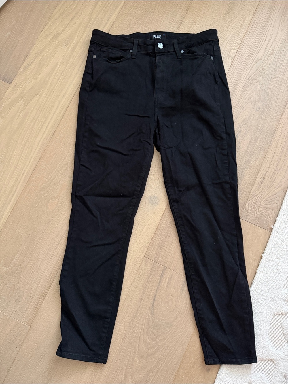 Paige Margot crop high rise jeans